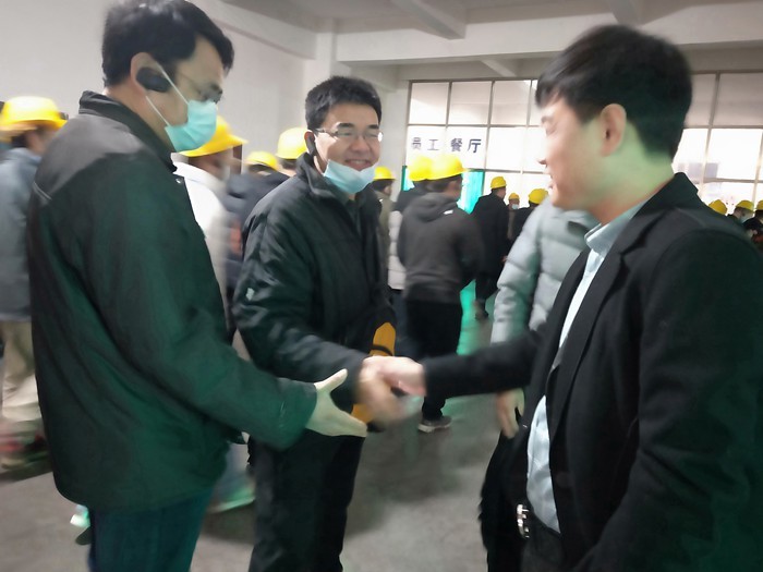 热烈欢迎河南工业大学师生到我司参观学习！